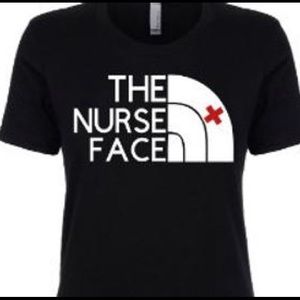 “The Nurse Face” T in medium